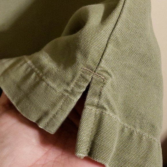 Ralph Lauren denim khaki green capri - Picture 6 of 6
